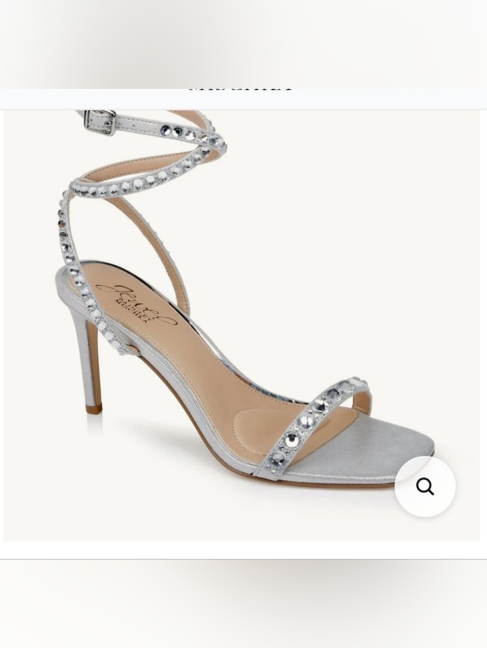 Size 8.5 Jewel Badgley Mishcka Hosana Stiletto Heel Retail 130$